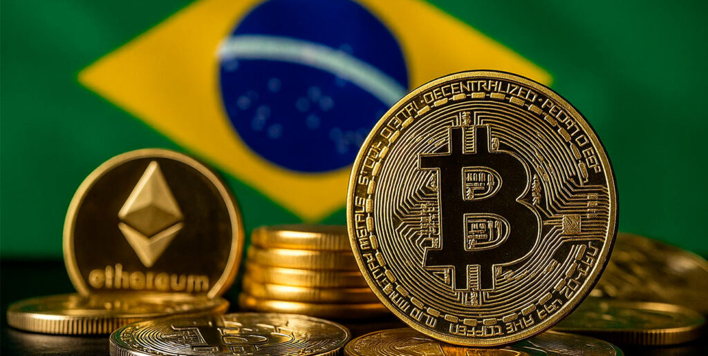 Brasil entra no top 5 mundial em adoção de criptomoedas e atrai investidores institucionais