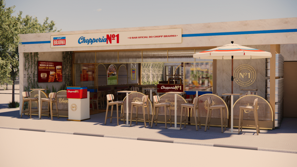 Do balcão ao autoatendimento: como a Brahma está reformulando bares com inovação e memória afetiva