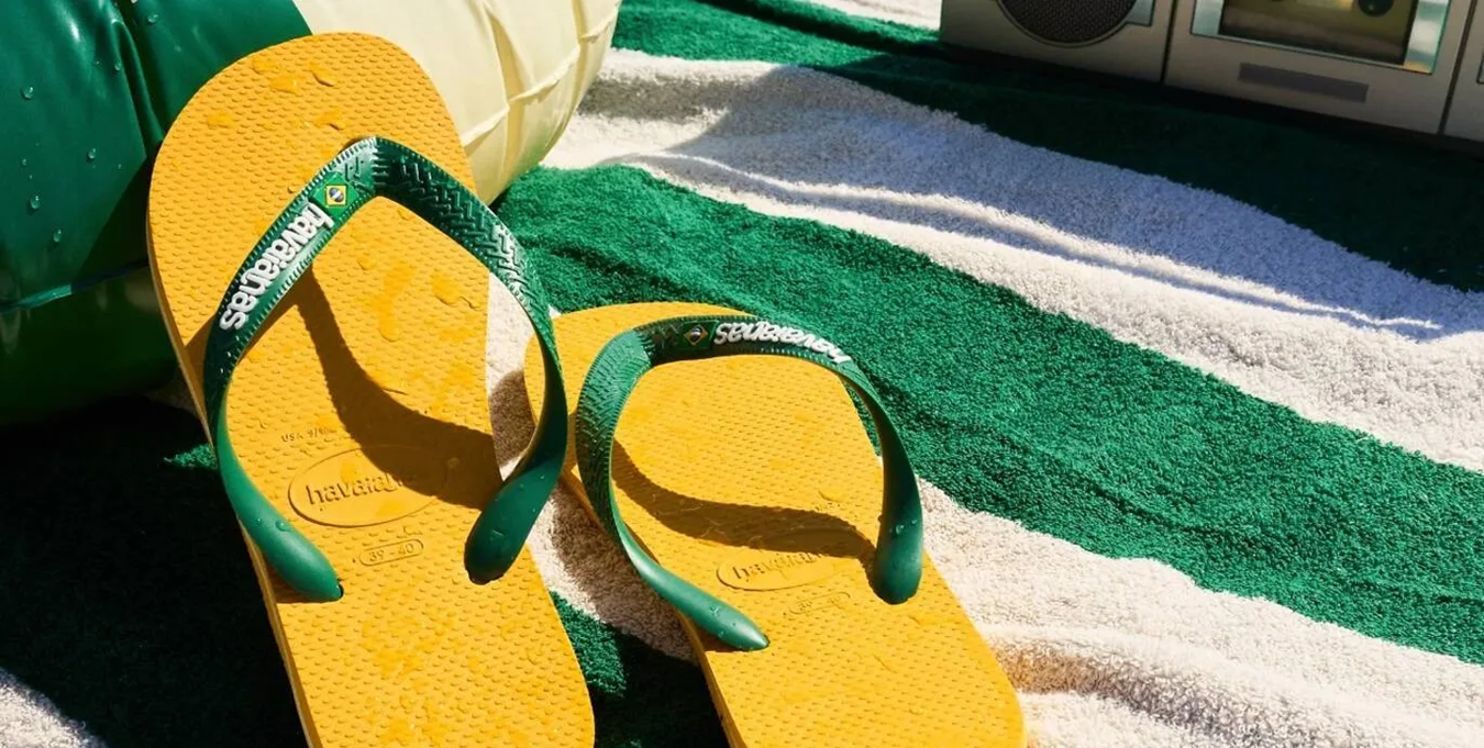 Das ruas do Brasil ao topo da moda global: chinelo Havaianas vira o produto mais desejado do mundo