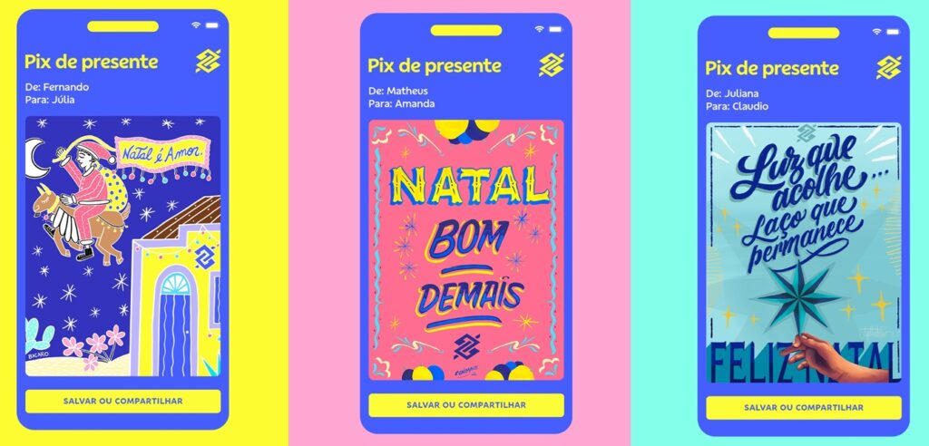 Banco do Brasil lança o Pix de presente