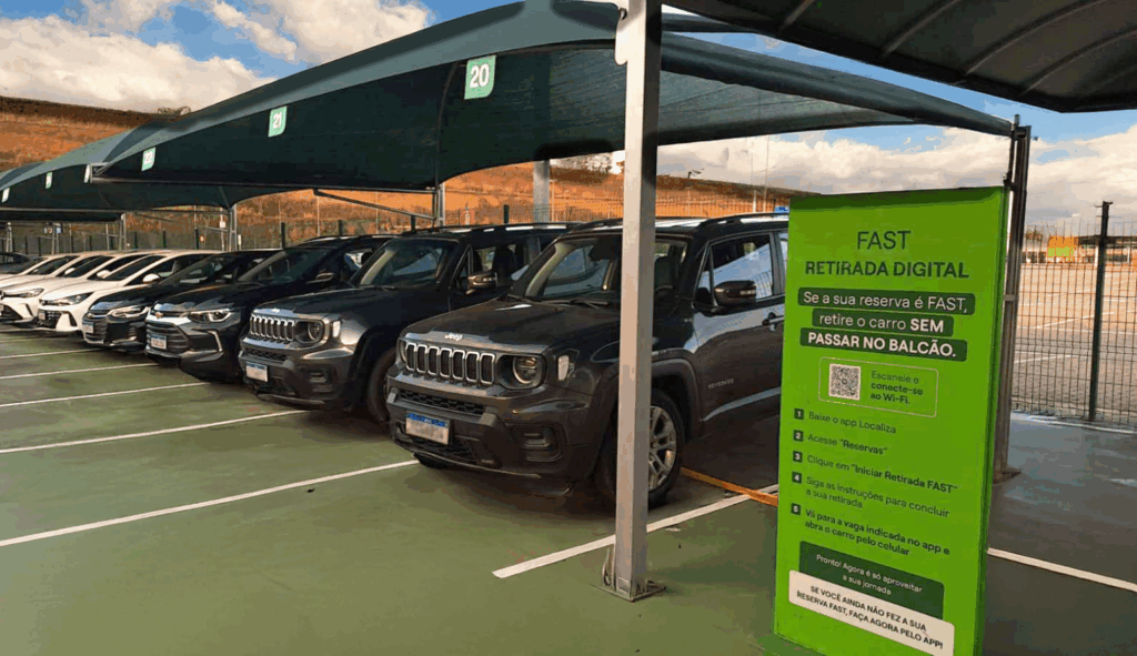 Localiza atinge 1 milhão de locações 100% digitais em 2025