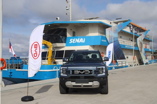 BYD investe mais de R$ 1,1 milhão em parceria com o SENAI no Amazonas