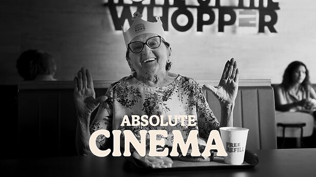 Burger King aposta em Tânia Maria e vira “Absolute Cinema” do marketing