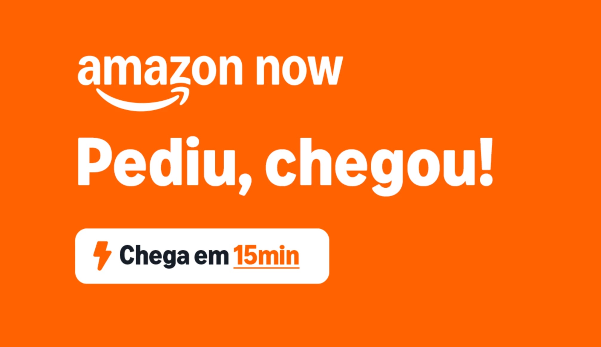 Imagem: Amazon Now/Divulgação